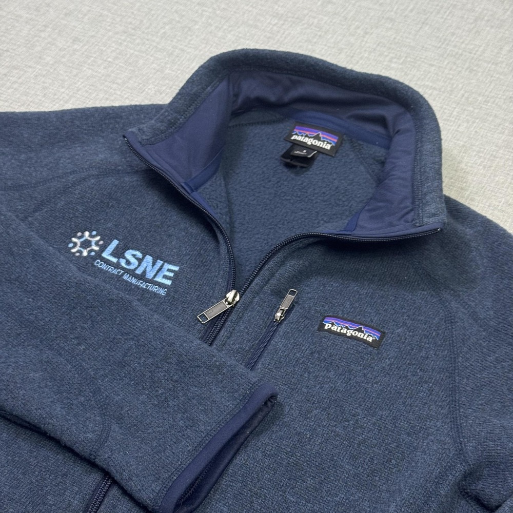 Patagonia Better Sweater Fleece Full Zip Jacket Men Small Blue Polyester Outdoor
